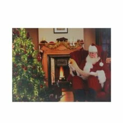 Top 10 โจ LED Lighted "Santa Checks His List" ๐ Christmas Canvas Wall Art by Northlight ๐