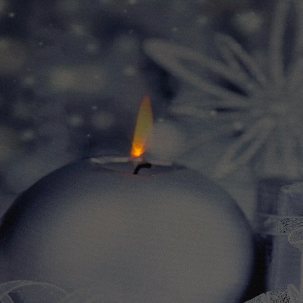 Best deal β¨ LED Lighted Candle & Gift Wintry Scene π Christmas Canvas Wall Art by Northlight π - Image 3