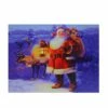 Cheap 🤩 LED Lighted Santa Claus With Reindeer 🎅 Christmas Canvas Wall Art by Northlight 🔔