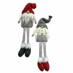 Brand new 🥰 Santa's Workshop 18" Sitting Gnomes, Set Of 2 by SantasWorkshop 😍