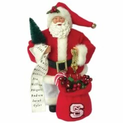New 👍 Santa's Workshop 12" NC State Santa by SantasWorkshop 🥰