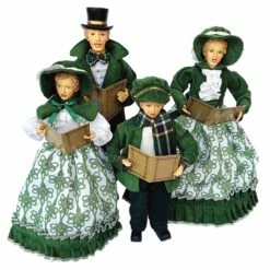 Best Pirce ❤️ Santa's Workshop 18" Irish Knot Carolers Set by SantasWorkshop 🧨