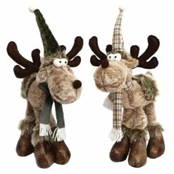 Cheap 🎉 Santa's Workshop 15" Happy Moose Set by SantasWorkshop 🎉