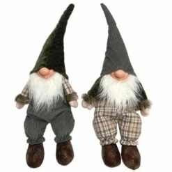 Wholesale 🔔 Santa's Workshop 16" Sitting Happy Gnomes Set by SantasWorkshop 😉