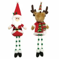 Flash Sale 🔔 Santa's Workshop 15" 🎁 Christmas Santa & Reindeer Set by SantasWorkshop 🤩