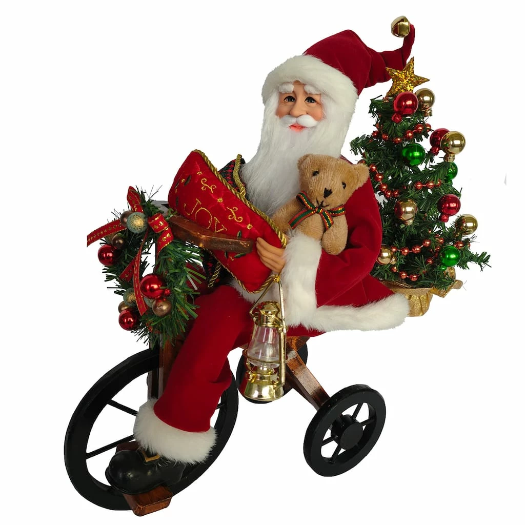 Top 10 ๐ Santa's Workshop 19" Cycling Santa by SantasWorkshop ๐งจ
