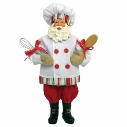 Coupon 🔥 Santa's Workshop 12" Baker Santa Figurine by SantasWorkshop 😍
