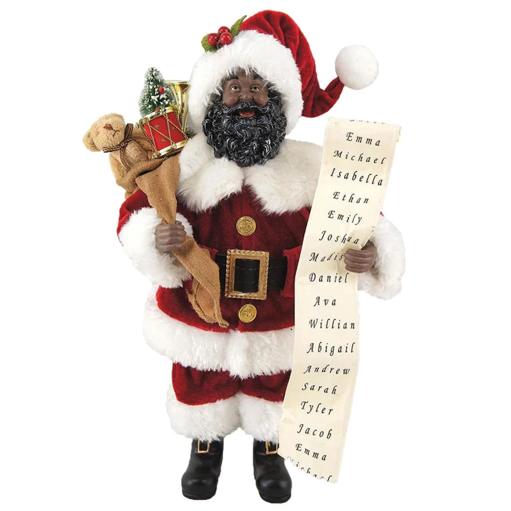 Best Pirce 😉 Santa's Workshop 12" Santa with His List Figurine by SantasWorkshop 🛒