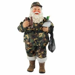 Discount 😍 Santa's Workshop 10" Duck Hunter Santa Figurine by SantasWorkshop 👏