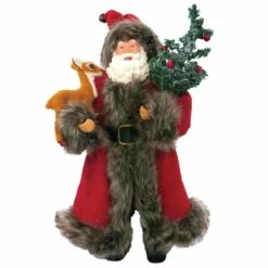 Best Sale ⌛ Santa's Workshop 12" Little Friend & Santa Figurine by SantasWorkshop 👍