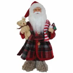 Promo 🎉 Santa's Workshop 12" Pajama Santa Figurine by SantasWorkshop 🧨