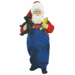 Best Sale 😍 Santa's Workshop 10" Farmer Claus & The Calf Figurine by SantasWorkshop 🛒