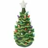 Outlet 😉 Santa's Workshop 14" Green Ceramic Tree by SantasWorkshop 🤩
