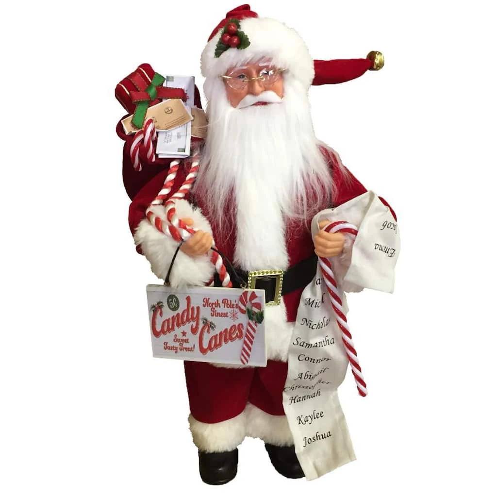Best Sale ๐ Santa's Workshop 15" ๐ฌ Candy Cane Claus by SantasWorkshop ๐