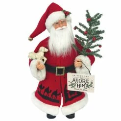 Promo 👏 Santa's Workshop 15" Let Us Adore Him Claus by SantasWorkshop 👏