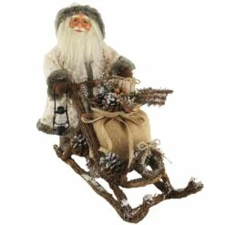 Best reviews of 😍 Santa's Workshop 19" Woodsman Santa on Mushing Sled Figure by SantasWorkshop ✨