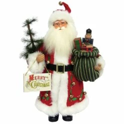 Top 10 🤩 Santa's Workshop 15.5" Merry 🎄 Christmas Santa Claus Figure by SantasWorkshop 🛒