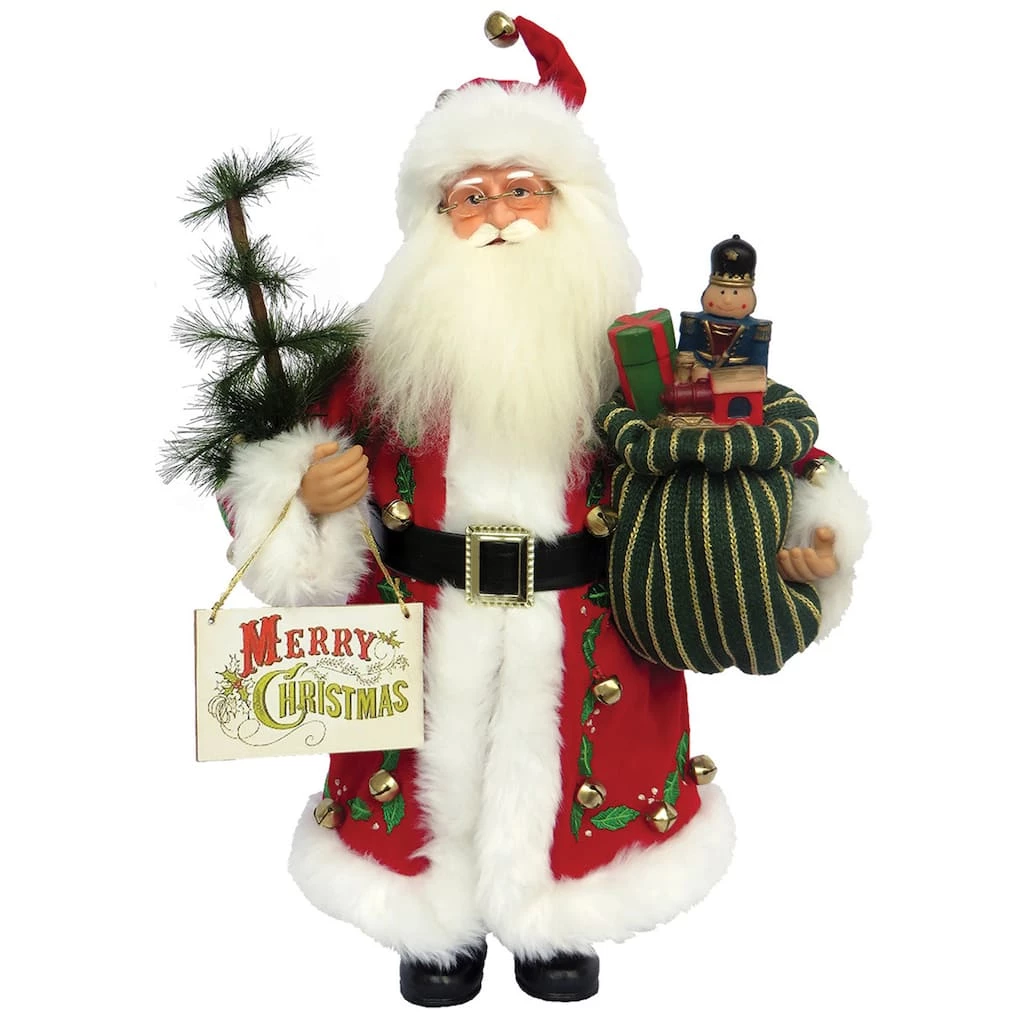 Top 10 🤩 Santa's Workshop 15.5" Merry 🎄 Christmas Santa Claus Figure by SantasWorkshop 🛒