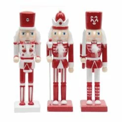 Best deal ⭐ Santa's Workshop 10" Red & White Nutcracker, 3ct. by SantasWorkshop 😀