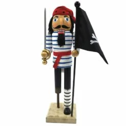 Best reviews of 🎁 Santa's Workshop 13" Peg Leg Pirate with Flag Nutcracker by SantasWorkshop 🌟