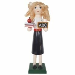 Flash Sale 😉 Santa's Workshop 14" Teacher Nutcracker by SantasWorkshop ✔️