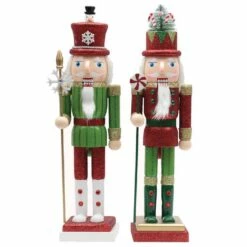 Coupon 🎁 Santa's Workshop 15" 🎄 Christmas Surprise Nutcracker Set by SantasWorkshop 😀