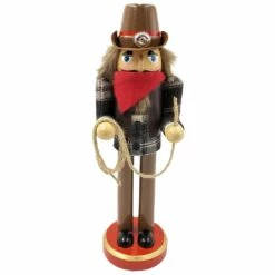 Discount 😍 Santa's Workshop 12" Lassoing Cowboy Nutcracker by SantasWorkshop ⌛