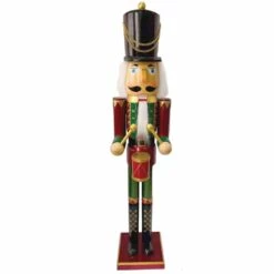 Cheapest 🎁 Santa's Workshop 36" Drummer Nutcracker by SantasWorkshop 🔥