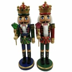 Hot Sale 🎉 Santa's Workshop 14" King Nutcracker Set by SantasWorkshop 😀