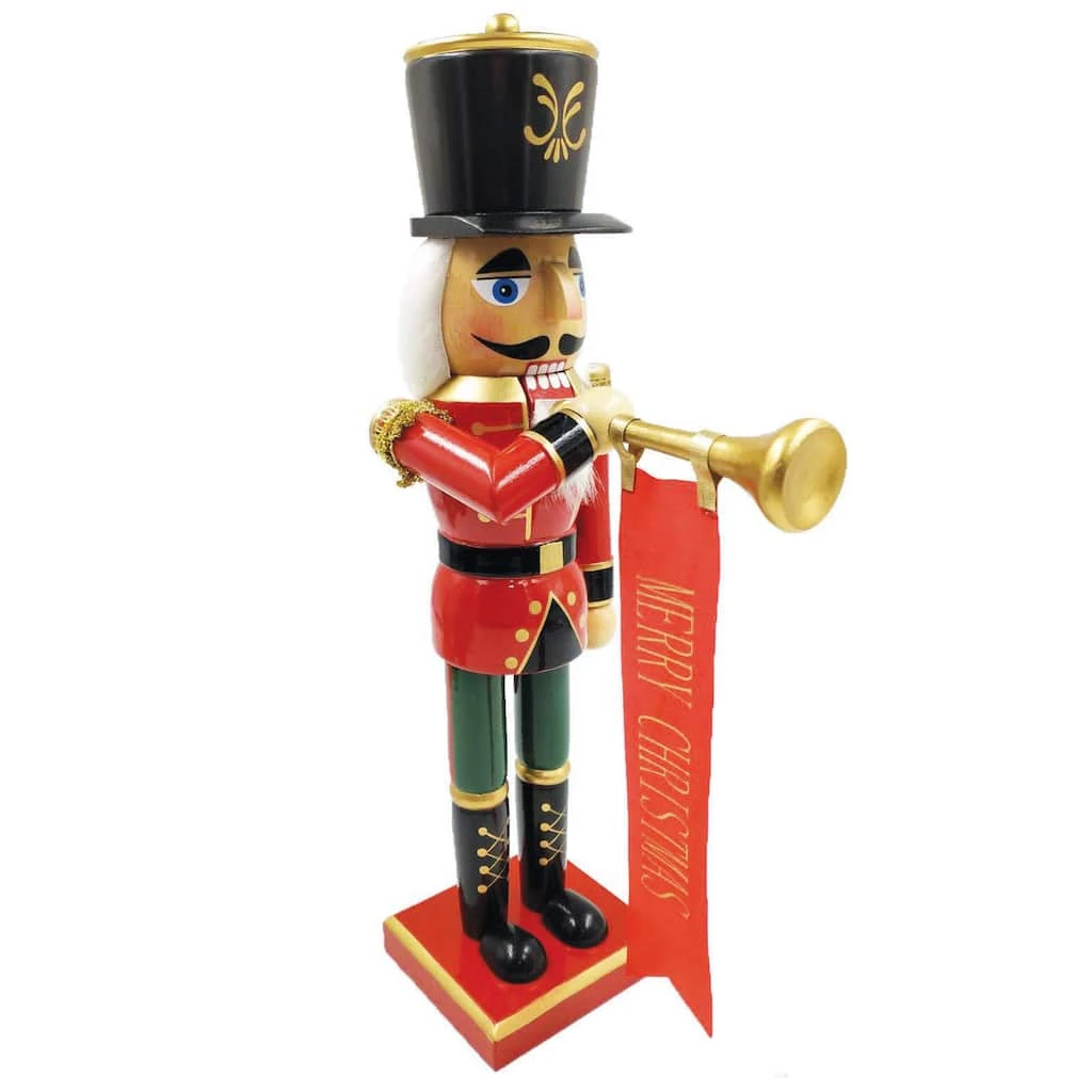 Cheapest π Santa's Workshop 14" Bugling Merry π Christmas Nutcracker by SantasWorkshop π₯