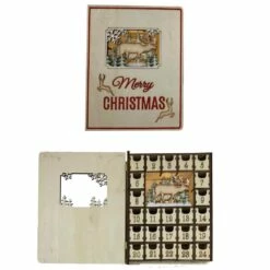 Brand new 🥰 Santa's Workshop 9" Merry ❄ Christmas Advent Book by SantasWorkshop 🔥