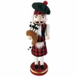 Flash Sale 💯 Santa's Workshop 14" Scottish Bagpiper Nutcracker by SantasWorkshop 😉