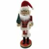 Best Pirce ⭐ Santa's Workshop 14" Santa With Tree & List Nutcracker by SantasWorkshop 😍