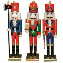 New 💯 24" Santa's Workshop King, Guard, Soldier Figurine Set by SantasWorkshop 😉
