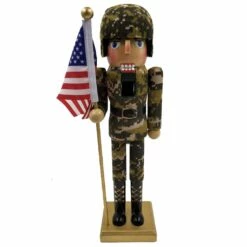 Top 10 🌟 Santa's Workshop 14" Army Nutcracker by SantasWorkshop 🤩