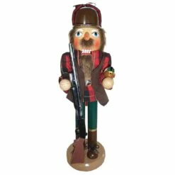 Best Sale 🛒 Santa's Workshop 14" Duck Hunter Nutcracker by SantasWorkshop 🔔