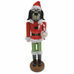 Best Sale ⌛ Santa's Workshop 14" 🎁 Christmas 🐶 Dog Nutcracker by SantasWorkshop ⭐