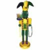 Deals ❤️ Santa's Workshop 15.5" Mardi Gras Gator Nutcracker by SantasWorkshop 🎁