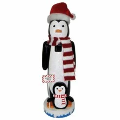 Cheap 🛒 Santa's Workshop 13.5" North Pole Penguins Nutcracker by SantasWorkshop ⭐
