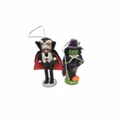 Coupon 🔔 7" 🧛 Halloween Nutcracker Ornament Set by SantasWorkshop 🎁