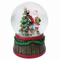 Best deal 🤩 Santa's Workshop 6" Santa & Tree Musical Snow Globe by SantasWorkshop 👍