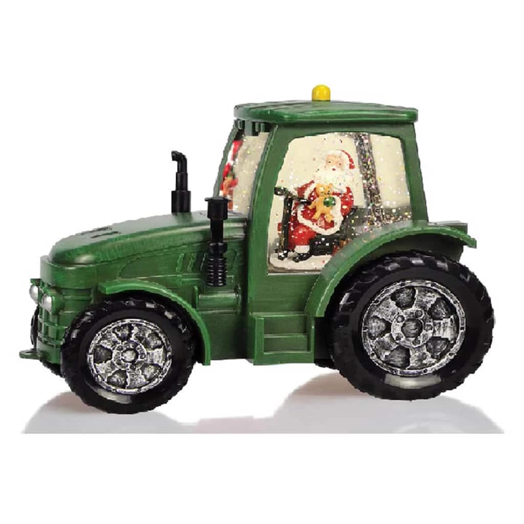 Cheap 👏 Santa's Workshop 8.5" Tractor Glitter Globe by SantasWorkshop ❤️