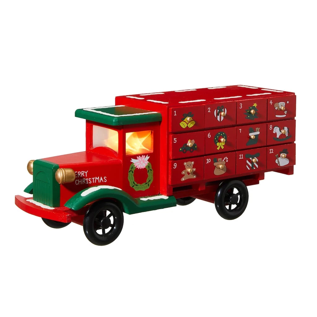Best reviews of ๐ Glitzhome® 14.5" โ Christmas Truck Countdown Décor ๐
