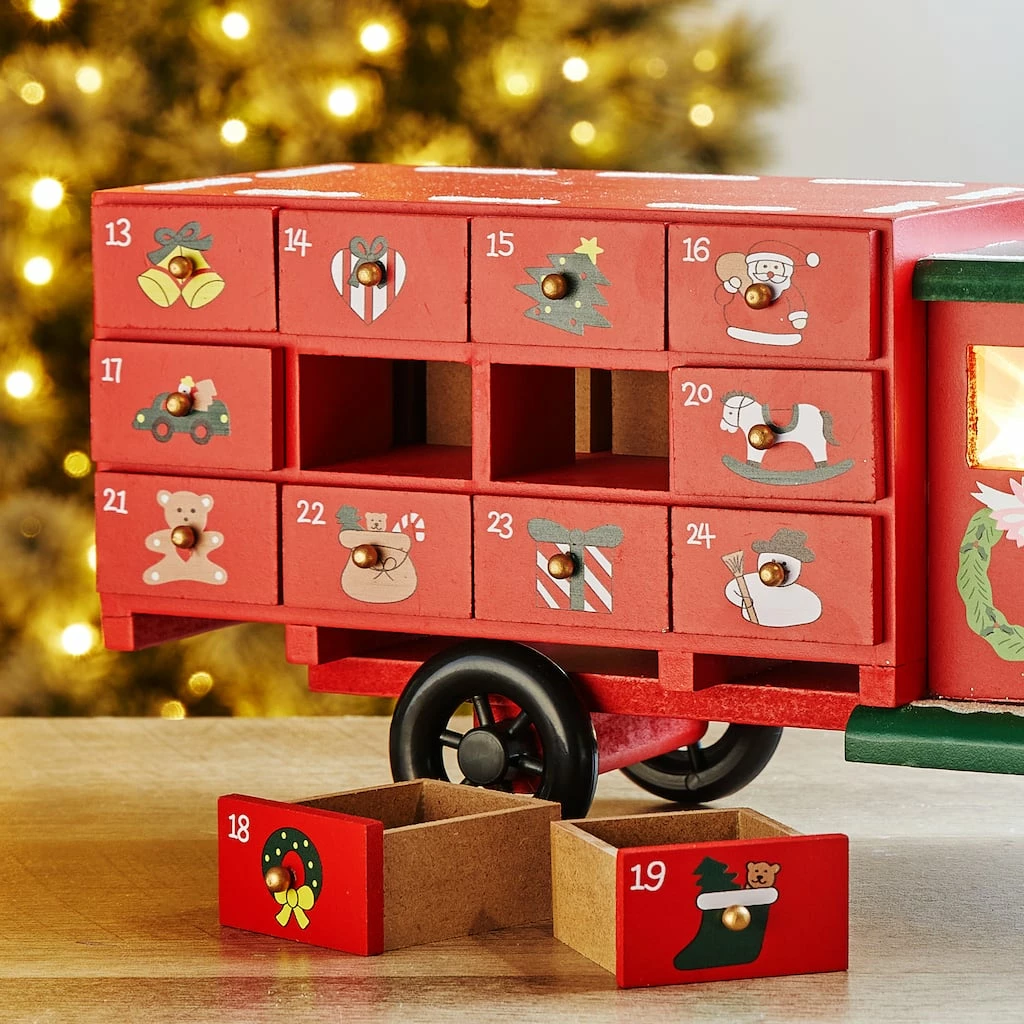 Best reviews of ๐ Glitzhome® 14.5" โ Christmas Truck Countdown Décor ๐ - Image 4