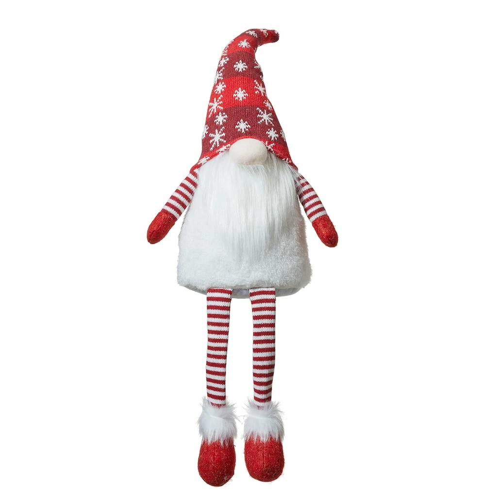 Best reviews of ๐ฅฐ Glitzhome® 28" Fabric ๐ Christmas Gnome Shelf Sitter with Dangling Legs ๐ - Image 5