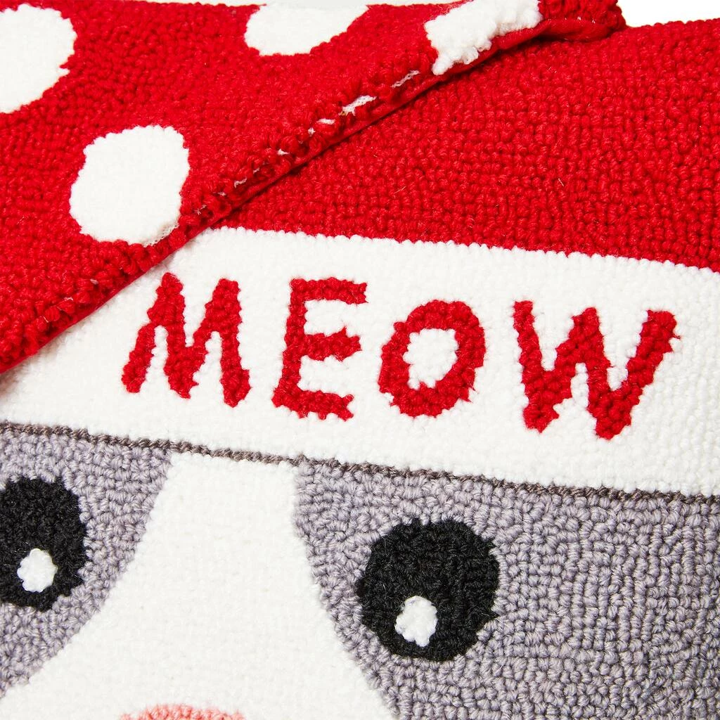 Cheap ๐งจ Glitzhome® Hooked 3D Meow Throw Pillow ๐ - Image 6