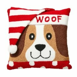 Best deal 😉 Glitzhome® Hooked 3D Woof Throw Pillow ❤️