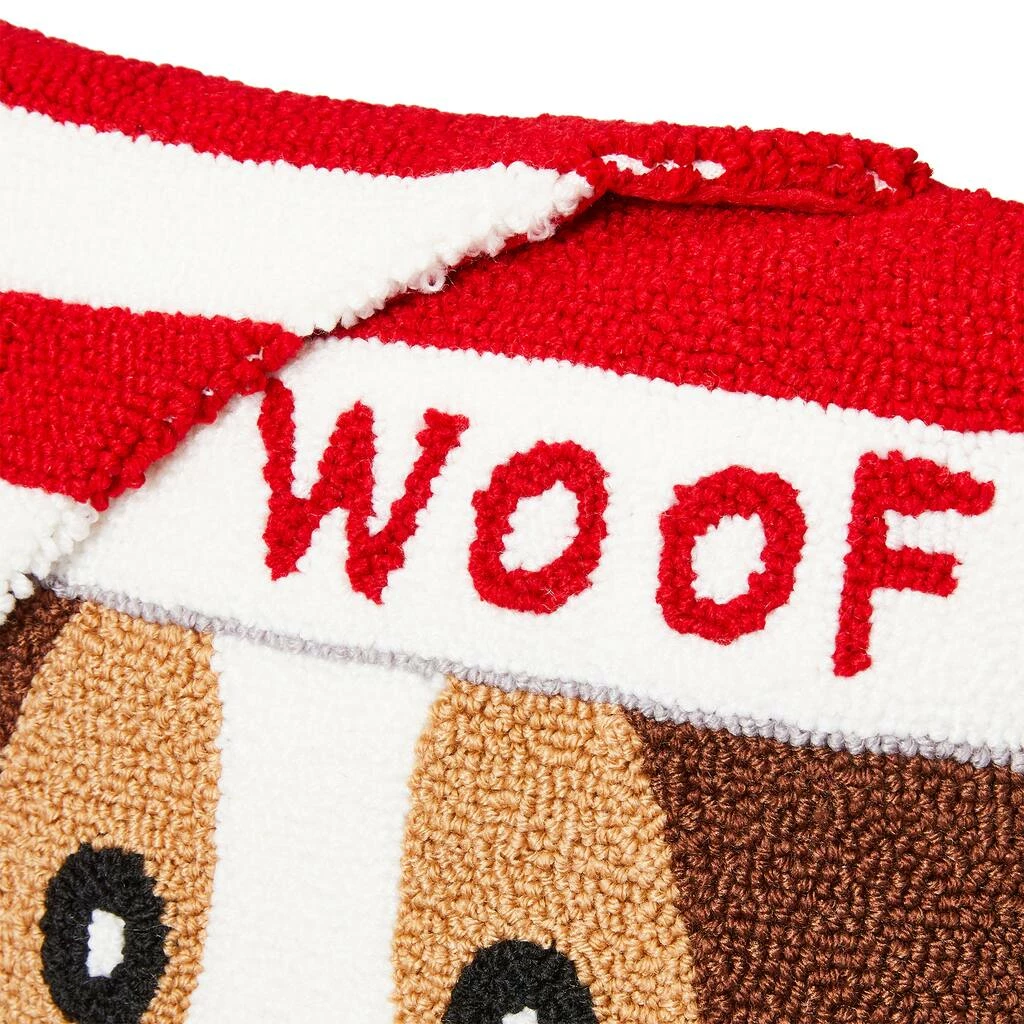 Best deal ๐ Glitzhome® Hooked 3D Woof Throw Pillow โค๏ธ - Image 6