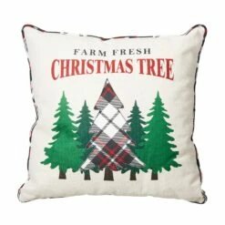 Cheap 😍 Glitzhome® Farm Fresh Heavy Cotton 🎅 Christmas Tree Throw Pillow 😉