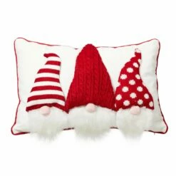 Best reviews of โญ Glitzhome® 3D Heavy Cotton Knitted Gnome Throw Pillow ๐